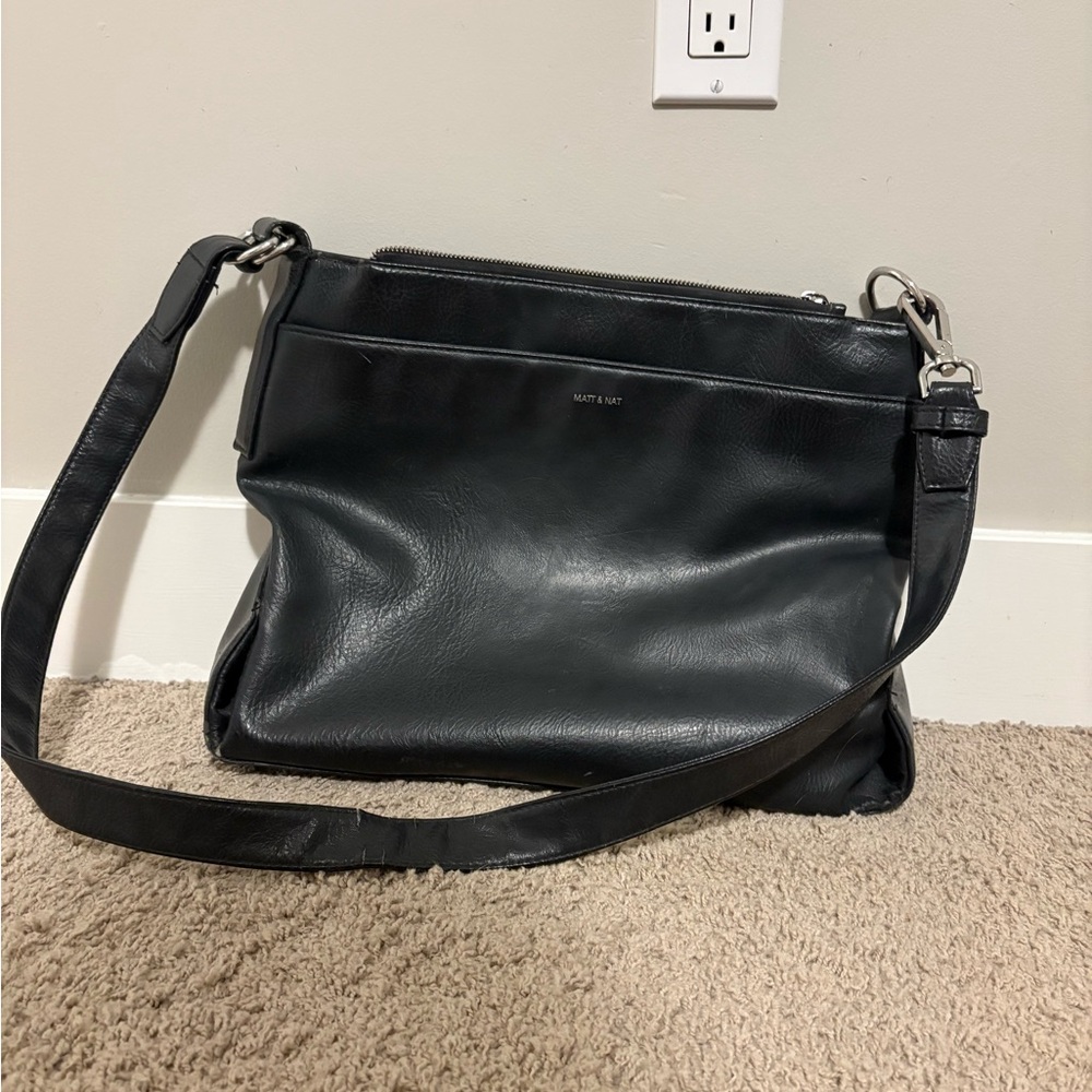 Matt & Nat Black Crossbody Bag